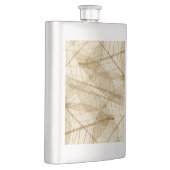 Flasque Crème rustique Earthy Feuille beige (Droite)