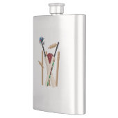 Flasque Cricket Le Jeu, Classique Hip Flask (Gauche)