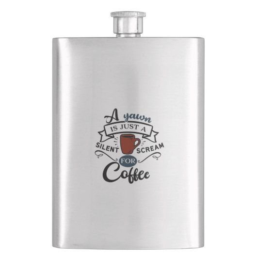 Flasque Crie pour café (devant)