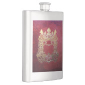 Flasque Crimson à l'encre tombée (Droite)