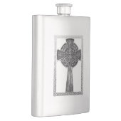 Flasque Croix usée en métal (Droite)