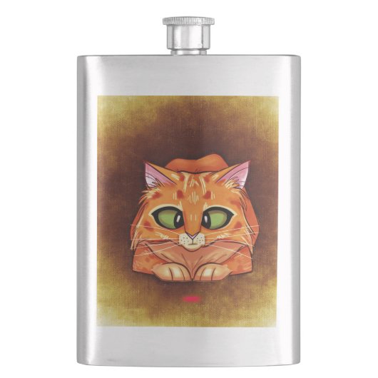 Flasque Cross Eyed Pretty Kitty (devant)