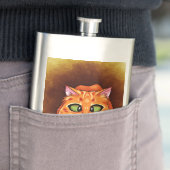 Flasque Cross Eyed Pretty Kitty (En situation)