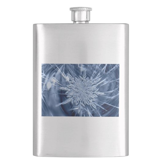 Flasque Crystal de Snowflake (devant)