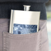 Flasque Crystal de Snowflake (En situation)