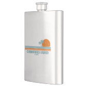 Flasque Cumberland Island Georgia Sun Palm Trees (Gauche)