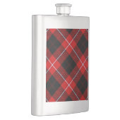 Flasque Cunningham Tartan rouge noir (Droite)
