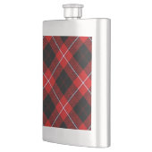 Flasque Cunningham Tartan rouge noir (Gauche)