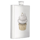 Flasque Cupcake Fiançailles doux (Droite)