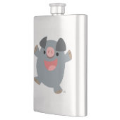 Flasque Cute Cartoon Bouncy Pig Classic Flask (Gauche)