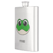 Flasque Cute grenouille souriante (Gauche)