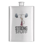 Flasque Cute Meerkat Strong Stuff Poids Carton (devant)