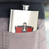 Flasque Cute Vampire/Dracula (En situation)