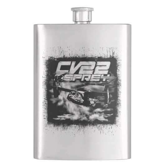 Flasque CV-22 OSPREY Hip Flask Classic Flask (devant)
