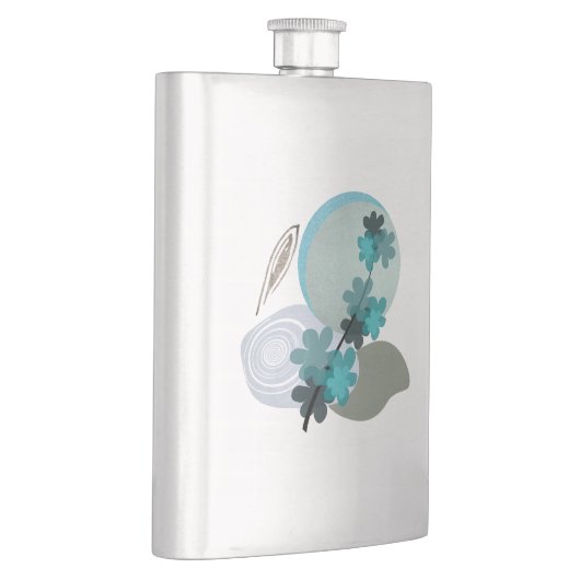 Flasque Cyan Boho (Droite)