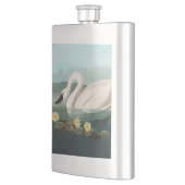 Flasque cygne audubon cygnes d'eau blanche (Gauche)