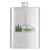 Flasque Cypress Parc provincial Green Stripes (devant)