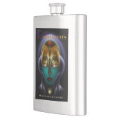 Flasque Daria Cyborg Queen 8oz (Gauche)