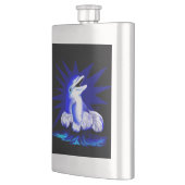 Flasque Dauphin souriant (Gauche)