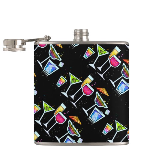 FLASQUE DE COCKTAIL - VERRES DE COCKTAIL (Ouvert)