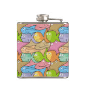 Flasque de dessin animé de poissons (Dos)