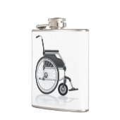 Flasque de fauteuil roulant (Gauche)