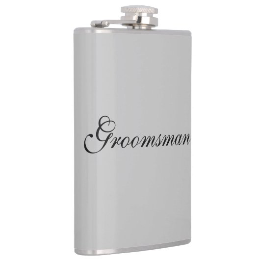 Flasque de garçon d'honneur (Droite)