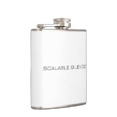 Flasque de hanche en acier inoxydable Scalable Sil (Droite)