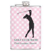 Flasque de ligue de golf féminin (Devant)