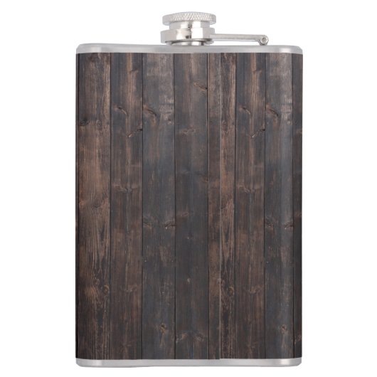 Flasque de mariage rustique – Cadeau pour le témoi (Dos)