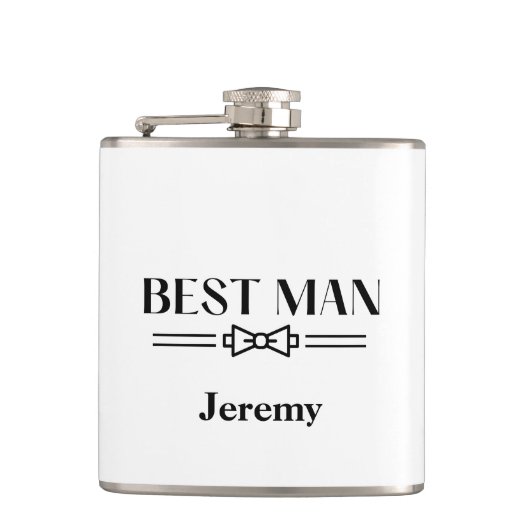 Flasque de témoin de mariage (Devant)