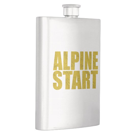 Flasque Début alpin (Topo) (Droite)