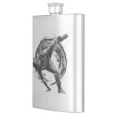 Flasque Décor Style urbain Monochrome Motion Art (Gauche)