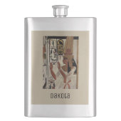 Flasque Déesse de l'Egypte ancienne (devant)