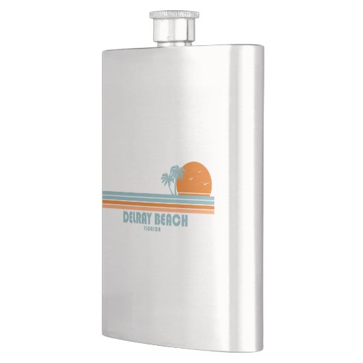 Flasque Delray Beach Floride Sun Palm Trees (Gauche)