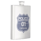 Flasque Département de police de Californie Shield 01 (Droite)