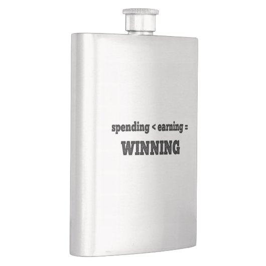 Flasque Dépenser Moins Que Gagner (Droite)