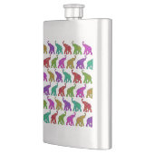 Flasque Design de tuiles motifs Elephant Walk (Gauche)