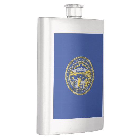 Flasque Design du drapeau de l'État du Nebraska (Droite)