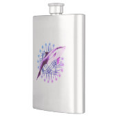Flasque Design graphique dauphin (Gauche)