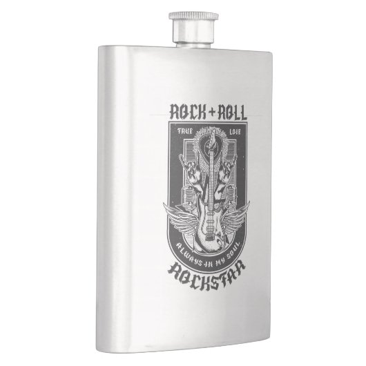 Flasque Design Guitar Rock (Droite)