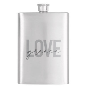 Flasque Design moderne, simple, urbain, cool de Love Greec