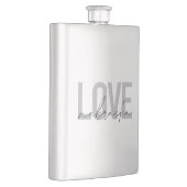 Flasque Design moderne urbain, simple, cool, Love Nebraska (Droite)