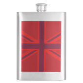 Flasque Design Union Jack à accent rouge (devant)
