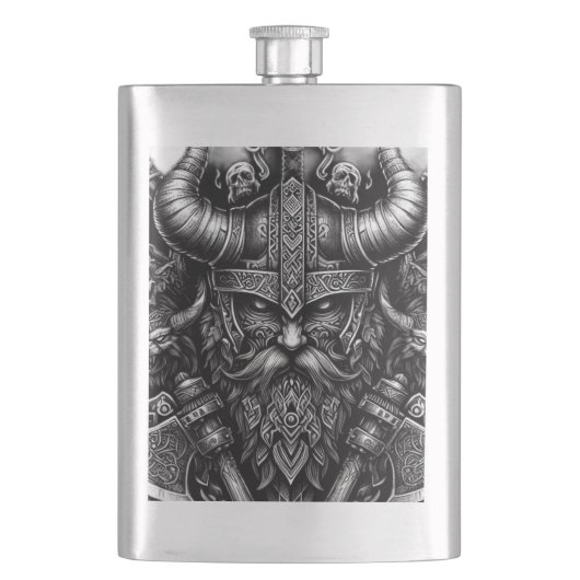 Flasque Design viking (devant)