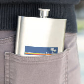 Flasque Dewey Beach, Delaware (En situation)