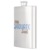 Flasque Diplômé génial 2016 (bleu) de MBA (Gauche)