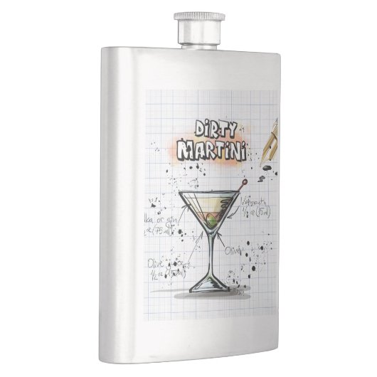Flasque Dirty Martini (Droite)
