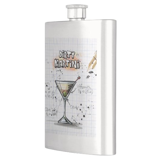 Flasque Dirty Martini (Gauche)