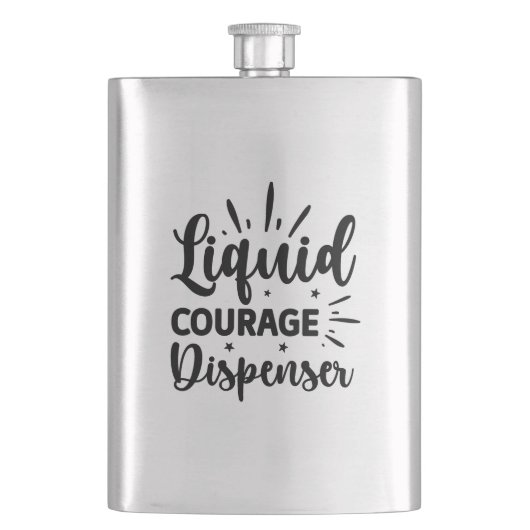 Flasque Distributeur de courage liquide (devant)